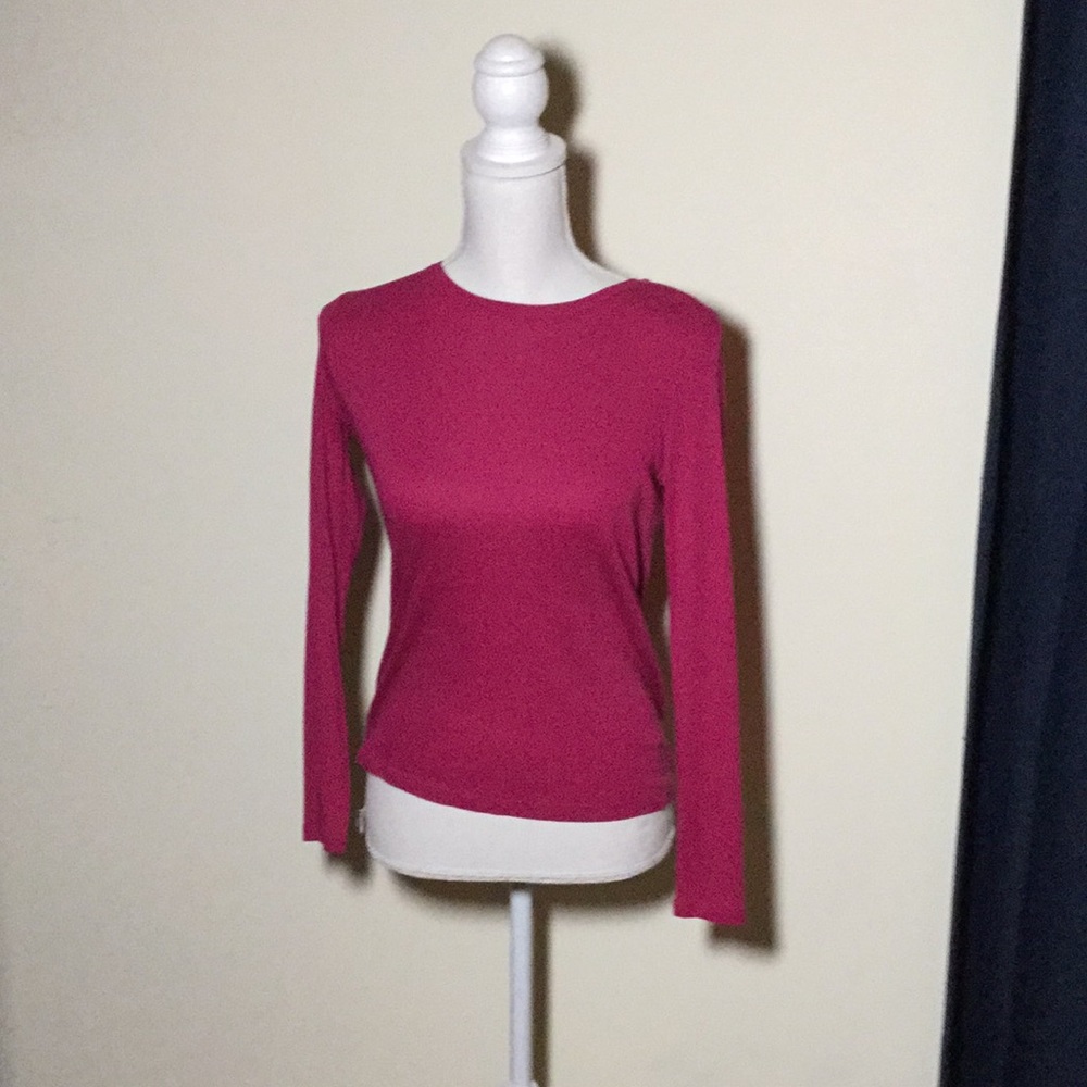 Talbots Rose Long Sleeved Top
